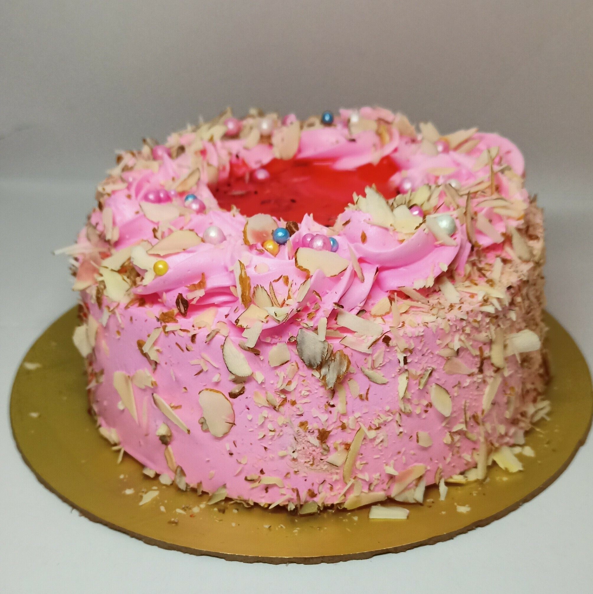 Rose Falooda Cake Recipe  Queen Elizabeth Platinum Jubilee Pudding  Competition Shabnam Russo Makes History With Her Falooda Cake